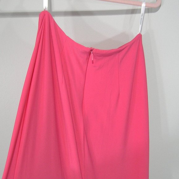 SHERRI HILL 2 Piece DRESS CORAL Size 2 - Picture 15 of 16